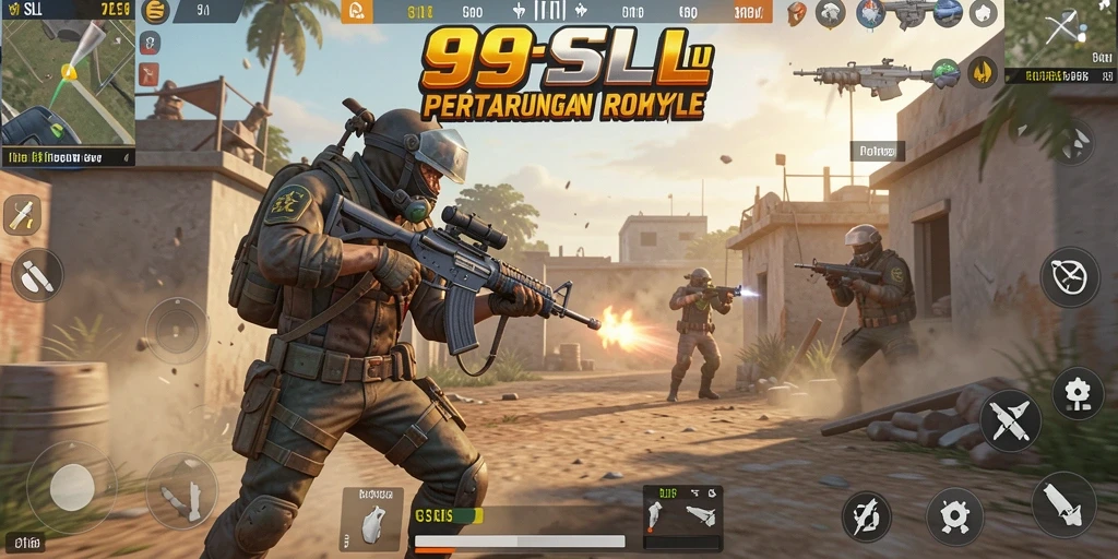 Gameplay menegangkan di 99SLL dengan pertempuran seru.