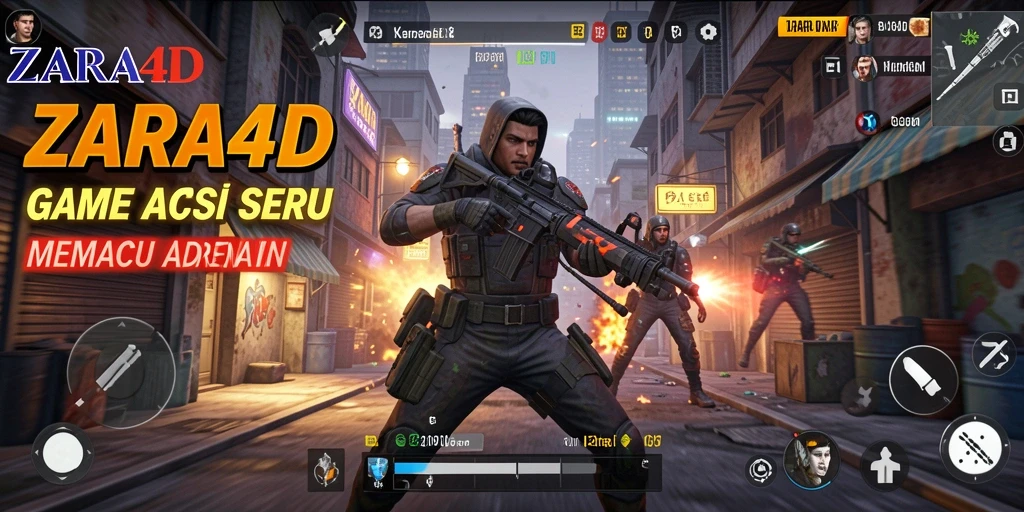 Tampilan gameplay ZARA4D yang menarik dan seru.